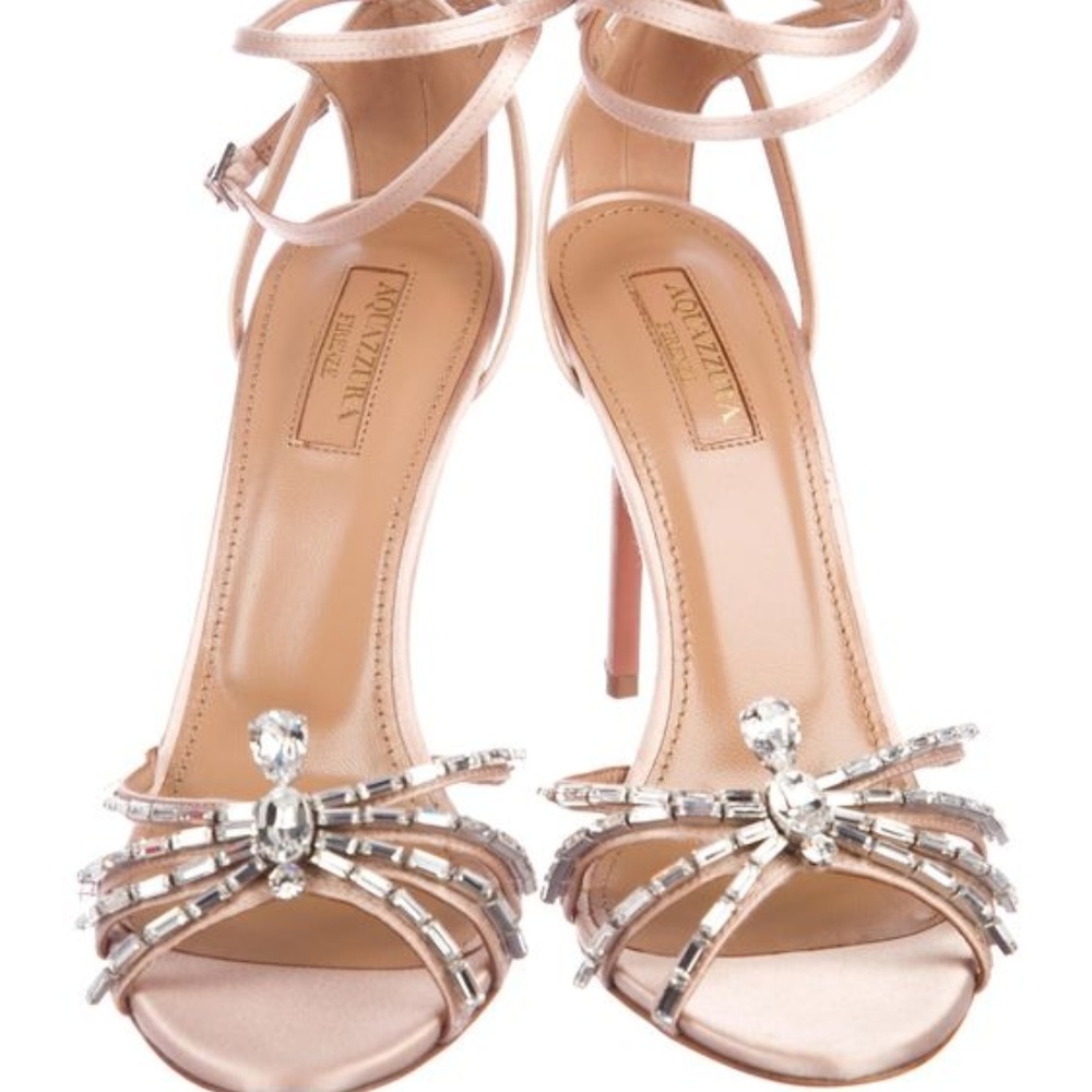 Aquazzura Crystal Spider Heel